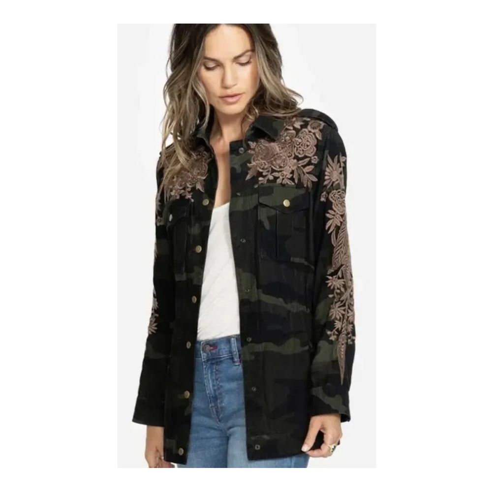 Johnny Was Camo jacket XS - Picture 2 of 7